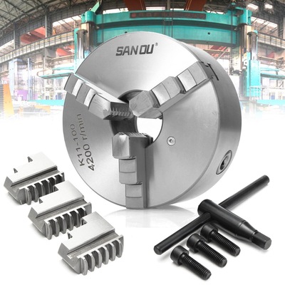 正品三鷗SANOU K11 100三爪自定心卡盤 高效精準(zhǔn)的機(jī)械加工伙伴